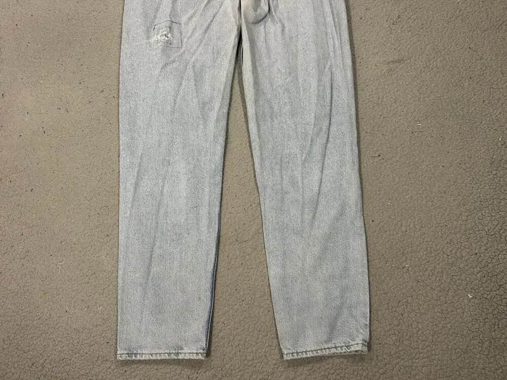 Vintage Levis 550 Jeans Mens 32 Light Wash Relaxed Tapered Distressed USA 90s